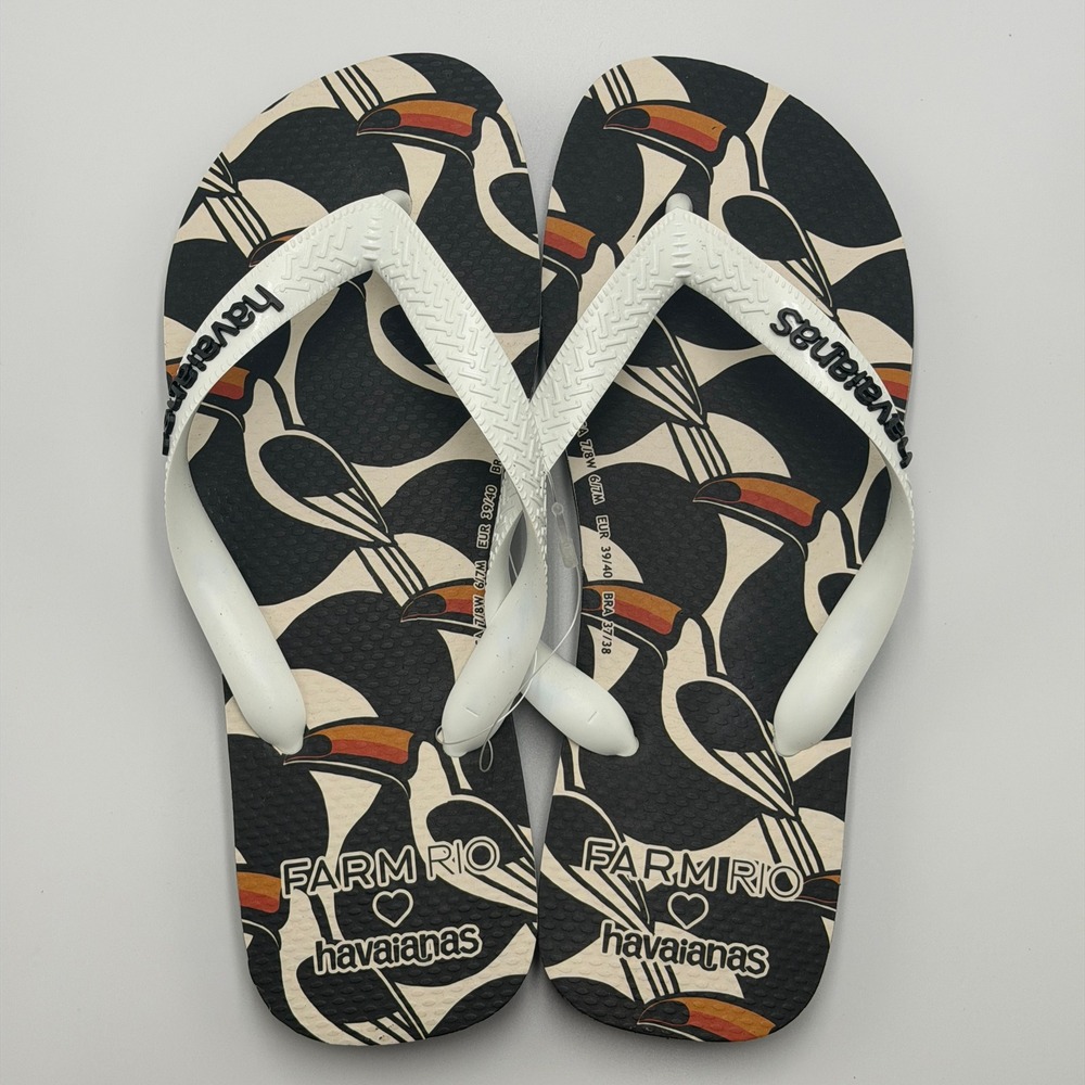 TPPR0064 | W's 7/8 Farm Rio x Havaianas flip flops / sandals